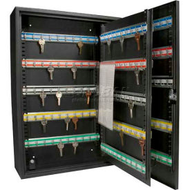 200 Position Key Safe with Key Lock, 14-3/4"W x 5-1/2"D x 21-3/4"H