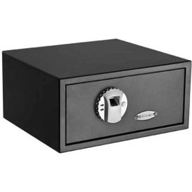 Biometric Fingerprint Pistol Safe - 16-1/2"W x 14-1/2"D x 7-3/4"H, Black