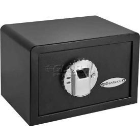 Compact Biometric Pistol Safe - 12"W x 8"D x 7-3/4"H, Black