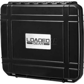 Loaded Gear HD-10 Hard Case- Watertight, Crushproof w/Wrist Strap, 8-7/8"Lx10-11/16"Wx1-3/8"H