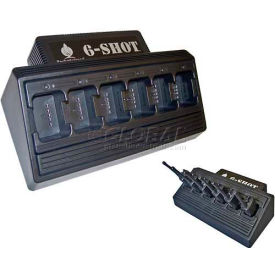 6-Shot 6-Unit Battery Charger for Blackbox+ Radio
