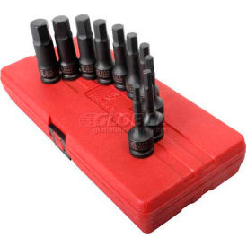 10 PC. 1/2" Drive 1/4"-3/4" SAE Impact Hex Drive Set