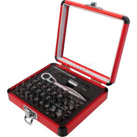 38 PC. Mini Ratchet & Bit Set with Aluminum Case