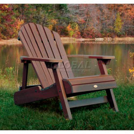Hamilton Folding Adirondack Chair, Adult - Weathered Acorn