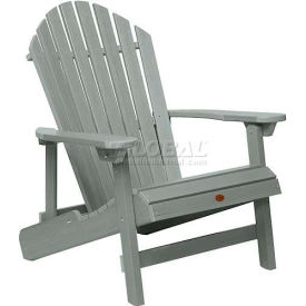 Hamilton Folding Adirondack Chair, King Size - Coastal Teak