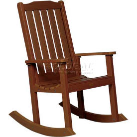 Lehigh Outdoor Rocking Chair - Weathered Acorn