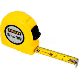 30-496 3/4" x 5 Meters/16' High-Vis High Impact ABS Case Tape Rule