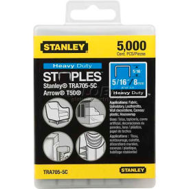 Heavy-Duty Narrow Crown Staples 5/16", 5,000 Pack