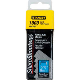 Heavy-Duty Narrow Crown Staples 5/16", 1,000 Pack