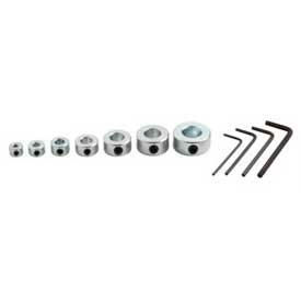 Drill Stop Collar Kit, Poly Bagged, 7-Piece
