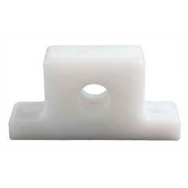 Pillow Block UHMW-PE Bearing, Solid-Rigid Housing, 1/2" Bore