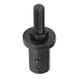 Motor Shaft Arbor, Left-Hand, Type B, 1-13/16"L Thread, Fits 1/2" Shaft