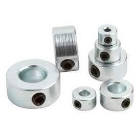 Drill Stop Set Screw Collar Kit, 7-Piece, Collars Only