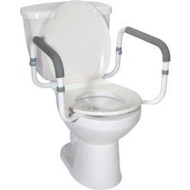 Toilet Safety Rail, White