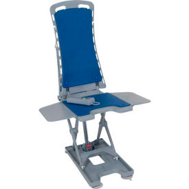 Whisper Ultra Quiet Bath Lift, 300 lbs. Capacity, Blue