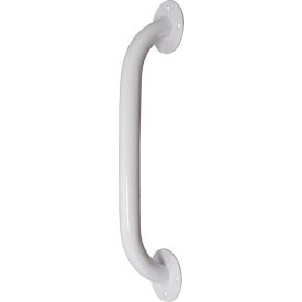 Grab Bar, Powder-Coated Steel, White