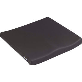Wheelchair Seat Cushion, Molded General Use, 18"W X 18"D, 250 Lb. Cap., Black
