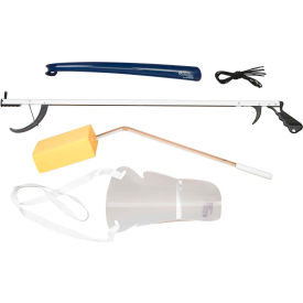 Hip Kit, Long-Handled Sponge, Stocking Aid, 32" Reacher, Shoe Horn, Shoe Laces