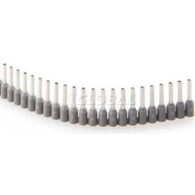 End Sleeves for Quadro Wire Tool 0.75mm² Gray