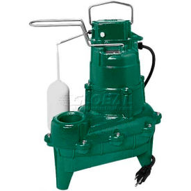 Waste-Mate N264 Non-Automatic Submersible Sewage Pump, 2/5 HP