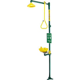 Emergency Combination Shower & Eye/Face Wash Station
