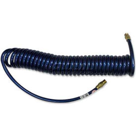 1/4" x 25' Recoil Air Hose Polyurethane 100 psi Blue