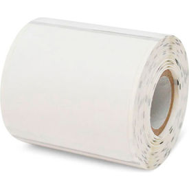 Non Perforated Paper Labels, 2"W x 2"L, 3/4" Core, 2" OD, 36/Pack