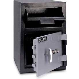 B-Rate Depository Safe Front Loading, Dual Key Lock, 14"W x 14"D x 20-1/4"H