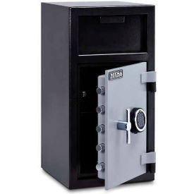 B-Rate Depository Safe Front Loading Digital Lock-Keyed Interior, 14x14x27-1/4