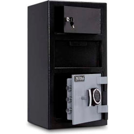 B-Rate Depository Safe Front Loading Digital Lock-Keyed Exterior, 14x14x27-1/4