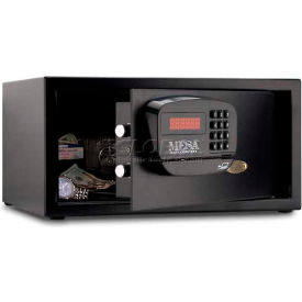 Hotel & Residential Electronic Security Keyed Alike Safe, 18" x 15" x 9" Black