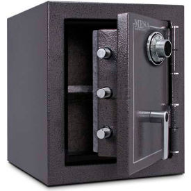 Burglary & Fire Safe Cabinet, 2 Hr Fire Rating, Combo Lock, 17-1/4"Wx18-3/4"Dx20"H