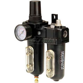 Filter/Regulator/Lubricator, 75 SCFM, 250 Max PSI