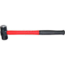Octagonal Sledge Hammer, 8Lb Head, 36" Fiberglass Handle