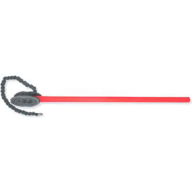 Capacity, Forged Chrome Vanadium Steel, Double-sided Teeth, Industrial Grade - URREA Alligator Chain Wrench, 63-3/4" Long, 12" Max Pipe Capacity, Forged Chrome Vanadium Steel