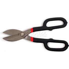 Tin Snips, 2 1/2" Straight Cut, 10" Long