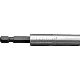 Magnetic Power Bit W/Retention Ring, 1/4" Hex Shank, 2-15/16" Long