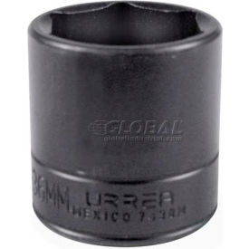 Impact Socket, 1/2" Drive, 1 1/8" Socket, 1-9/16" OAL, 6 Pt
