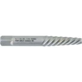 Spiral Flute Screw Extractor, 2-7/8" Long, 7/16-9/16" Screw/Nut Size