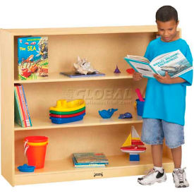 Mega Straight-Shelf Mobile Single, 48"W x 15"D x 42"H, Birch Plywood