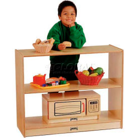 Open Shelf Unit, 36"W x 15"D x 29"H, Birch Plywood