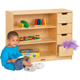Storage Module, 36"W x 15"D x 29"H, Birch Plywood