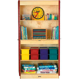 Two-Door Classroom Closet - 36"W x 24"D x 72"H, Birch