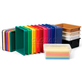 Tub, 13-1/2"L x 11"W x 5-1/4"H, Purple