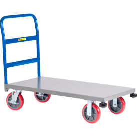 Heavy-Duty Platform Truck with Rolling Corner Bumpers - 30 x 60