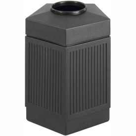 Canmeleon Indoor/Outdoor, 45 Gallon Pentagon Black, 9486BL