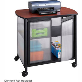 Impromptu Deluxe Machine Stand with Doors, Black