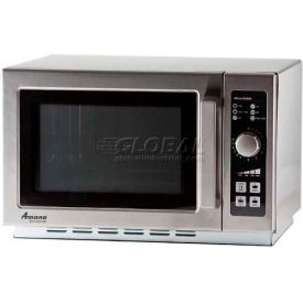 Commercial Microwave, 1.2 Cu. Ft., 1000 Watt, 10-Minute Dial