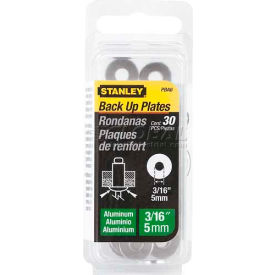 Aluminum Rivet Back Up Plates 3/16", 30 Pack