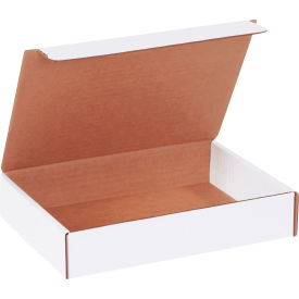 Corrugated Literature Mailers, 9"L x 6-1/2"W x 1-3/4"H, White
